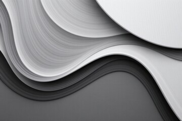 Abstract gray wave background with sleek, modern lines.
