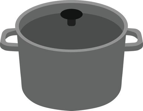 Large stock pot with lid