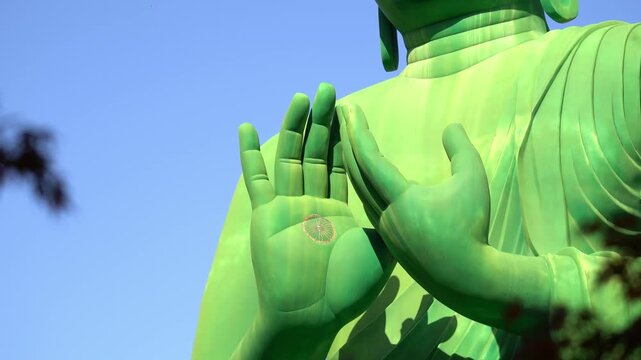 The Hand of The Nagoya Great Buddha Temple