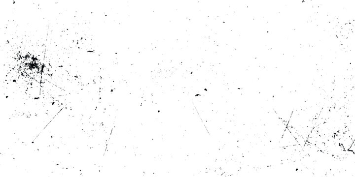 A stark white grunge background featuring subtle scratches and dark smudges creating a textured and visual effect