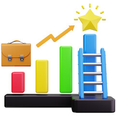 Career Achievement Milestone Concept