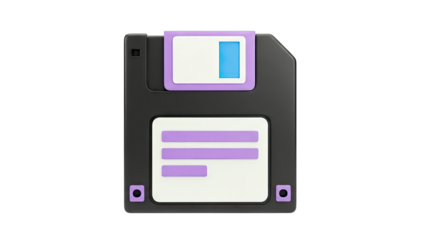 3D Floppy Disk Icon