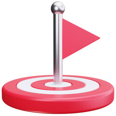 Goal Flag Milestone Target