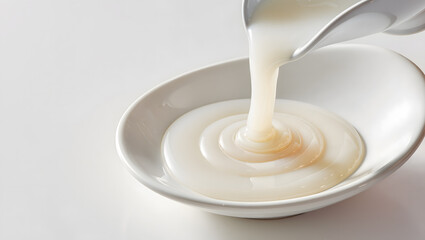 Rice Milk Essence Texture for Skincare and Beauty