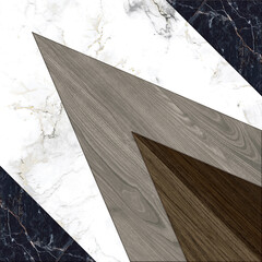 abstract background with triangles on wood