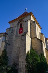 Fototapeta premium Czech Republic, Prague September 6, 2025, historic church in Prague