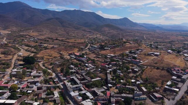Countryside life in Oaxaca&rsquo;s Central Valleys captured by drone