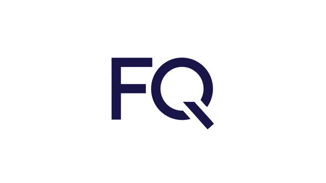 FQ Logo Design - A Modern and Minimalist Brand Identity for a Company.