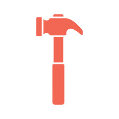 Hammer Icon Illustration