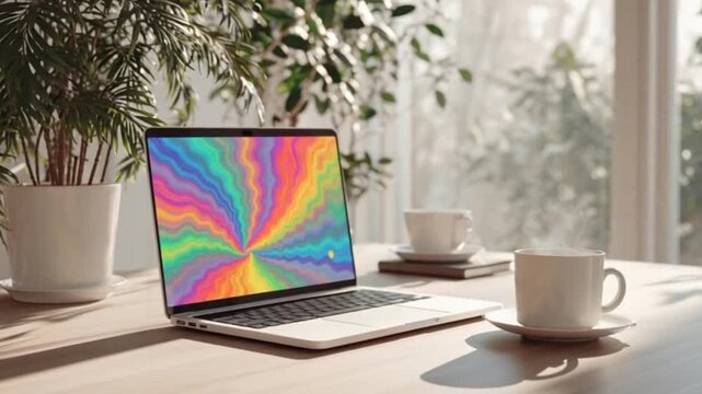&ldquo;Creative visuals showing people, technology and abstract backgrounds&rdquo;