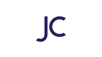 JC Logo Design - A Modern and Minimalist Initial Branding Concept.