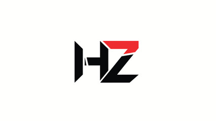 Modern HZ Logo Design - A Bold and Minimalist Graphic.