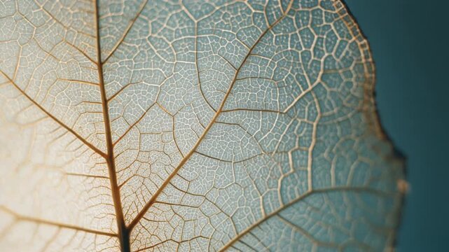 Transparent leaf detail movement with soft light