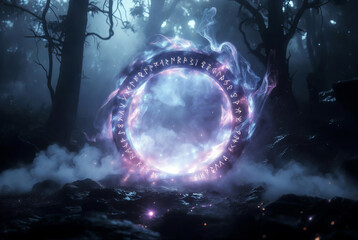 A close-up of a fabulous portal to the other world.