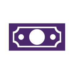 Obraz premium Dollar Bill Icon