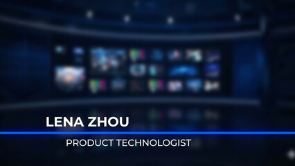 Futuristic Tech Lower Third Title