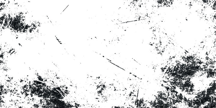 A dramatic abstract grunge texture featuring a chaotic blend of white and gray scratches and smudges resembling weathered.