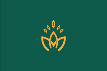 Minimal & Modern Flower Abstract Logo