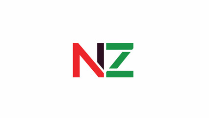 NZ Logo Design - A Modern and Colorful Branding Concept.