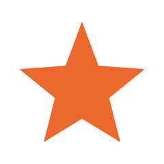 Orange Star Icon