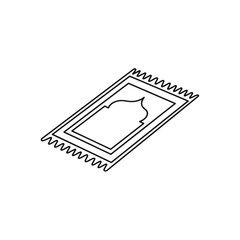 Minimalist Geometric Prayer Rug Aesthetic Spiritual Serenity & Modern Boho Design