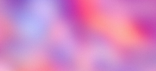 Abstract grainy purple pink gradient background with soft noise texture, dreamy colorful backdrop design