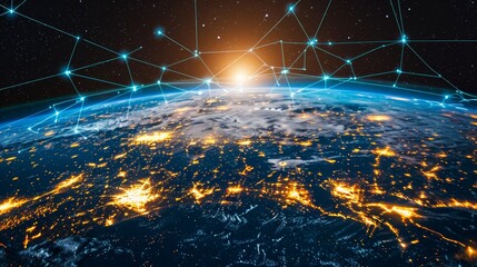 Exploring global business networks  data analysis in finance, ai, blockchain, and strategic growth