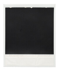 Frame picture, vintage style, black background, grunge, realistic photography, png isolated on transparent background