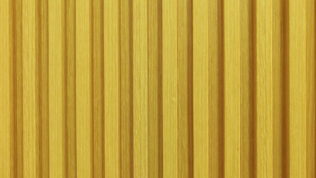 Yellow Oak Wood Slat Wall Texture Modern Vertical Timber Battens Pattern for Interior Design Architectural Background and Minimalist Home Decor Backdrop