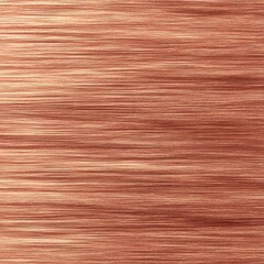 Naklejka premium Brushed copper texture displays fine horizontal grain lines illuminated by soft, warm light across the entire surface.