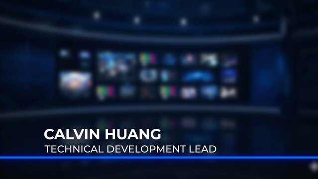 Futuristic Tech Lower Third Title