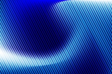 Dynamic abstract blue wave texture with curved flowing lines and depth effect, modern digital background ideal for technology themes, motion design, wallpapers and creative projects