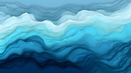 Fototapeta premium Abstract blue water texture background with white gradient and empty space. Background illustration for mobile wallpaper.
