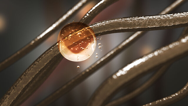 Nourishing your hair with serum or vitamin T helps your hair become smooth and soft in 3D._EP2