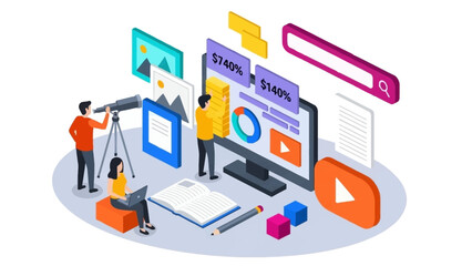 Digital Marketing Strategy and Online Content Creation for Business Growth