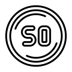 Fifty Vector Icon
