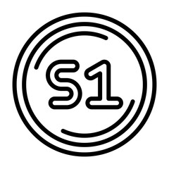 Fifty one Vector Icon