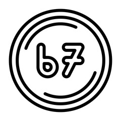 Sixty seven Vector Icon