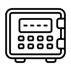 Safebox Vector Icon