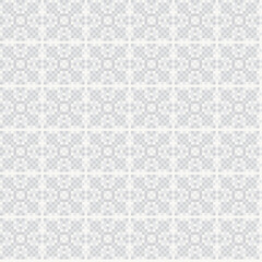 Fototapeta premium Snowflake fair isle pattern design