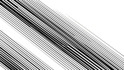 Dynamic White Diagonal Lines On Black Abstract Background