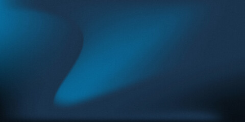 Dark Blue Grainy Gradient Texture Background