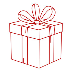 Gift Box Ribbon Icon