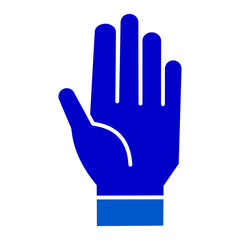 Raising Hand Solid Icon