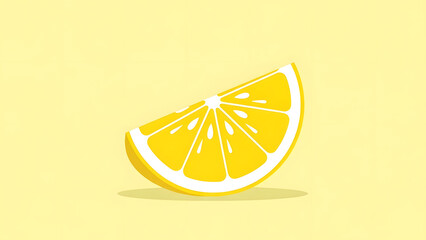Lemon Slice Illustration