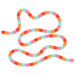 Simple Board Game Path