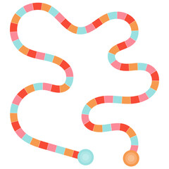 Simple Board Game Path