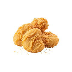 Chicken nuggets on Transparent Background