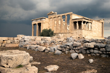 Obraz premium Acropolis Parthenon of ancient Greece