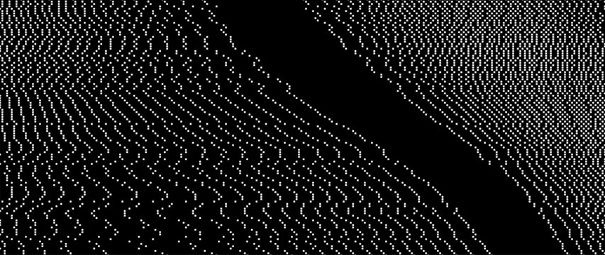 Glitch VHS Overlay Texture Vector. Retro CCTV or VHS Video White Noise Abstract Grunge Background. Scanlines Vibration Glitch. Video Damage Overlay Texture. 